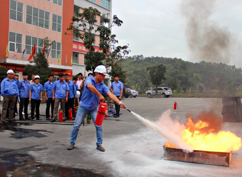 Học phòng cháy chữa cháy tại Bắc Ninh